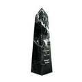 8" Obelisk Award - Black Zebra